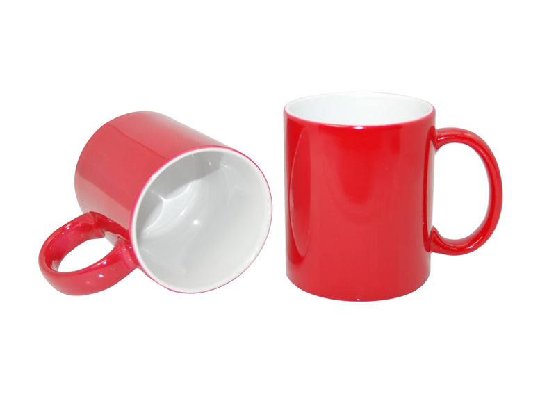 Sublimation or Laser Transfer - Colour Changing Mugs - Red