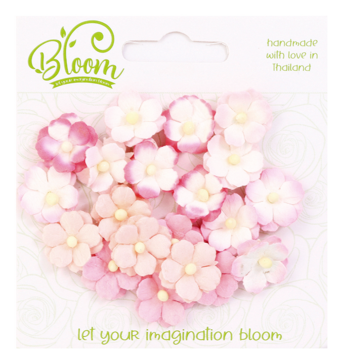 Bloom - Sweetheart Blossoms - Pinks - 20pc