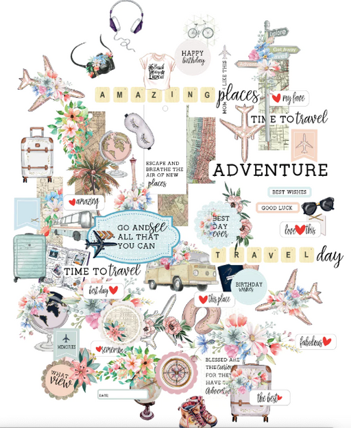 Uniquely Creative - Paper Die Cuts- Grand Adventure