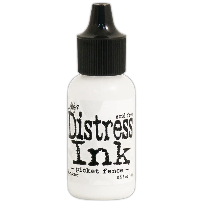 Tim Holtz Distress Pad Reinker .5oz-Picket Fence