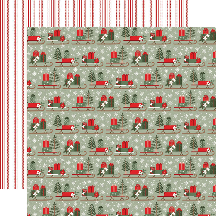 Christmas Time Double-Sided Cardstock 12"X12"-Christmas Delivery