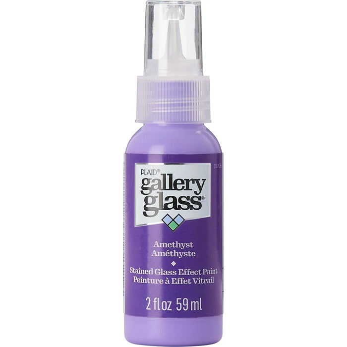 FolkArt Gallery Glass Paint 2oz- Amethyst