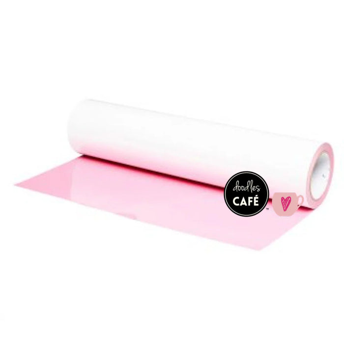 Poli-Flex Turbo - Heat Transfer Vinyl - BABY PINK (30cm x 1m)