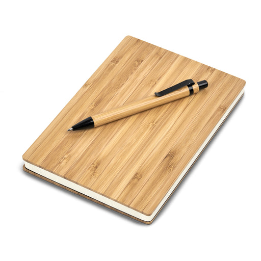 Doodles DIY - A5 Luxury Notebook & Pen Set - Bamboo