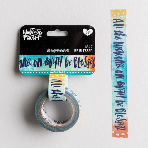 Illustrated Faith - All People All Nations - Be Blessed - Washi Tape