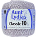 Aunt Lydia's Classic Crochet Thread Size 10-Silver