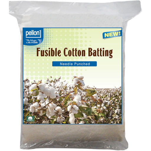 Pellon Fusible Cotton Batting-Craft Size 34"X45"