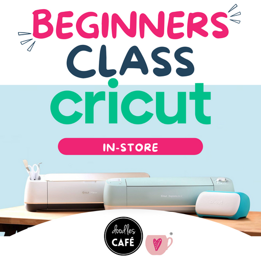 Cricut Beginners Class - 29 June 2024 - 9am - Doodles-Cafe Pretoria East