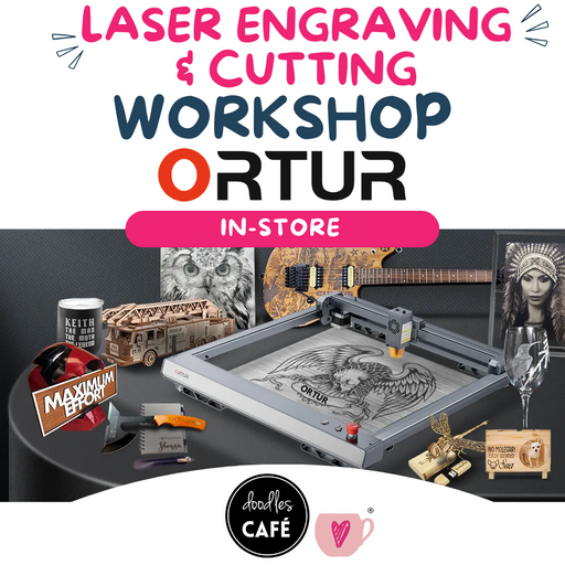 Ortur Laser Engraving & Cutting Class - 29 July 2023 - 9am - Doodles-Cafe Pretoria East