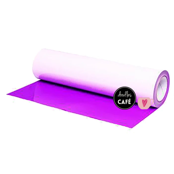 Poli-Flex Turbo - Heat Transfer Vinyl - Neon Berry (30cm x 1m)
