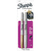 Sharpie Metallic Fine Point Permanent Markers 2/Pkg-Gold & Silver