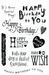 Oricraft - Clear Stamps - Happy Birthday