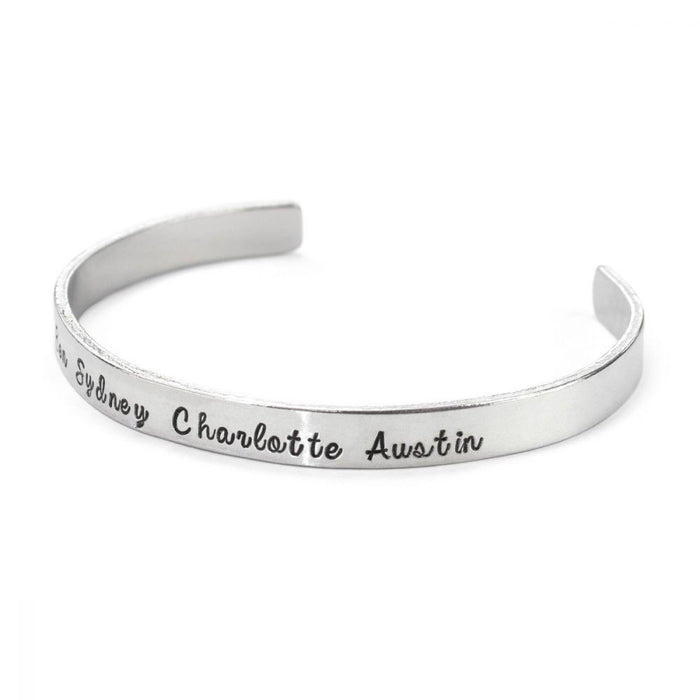 ImpressArt - 1/8" Bracelet Stamping Blanks - Aluminum - 4 Pieces