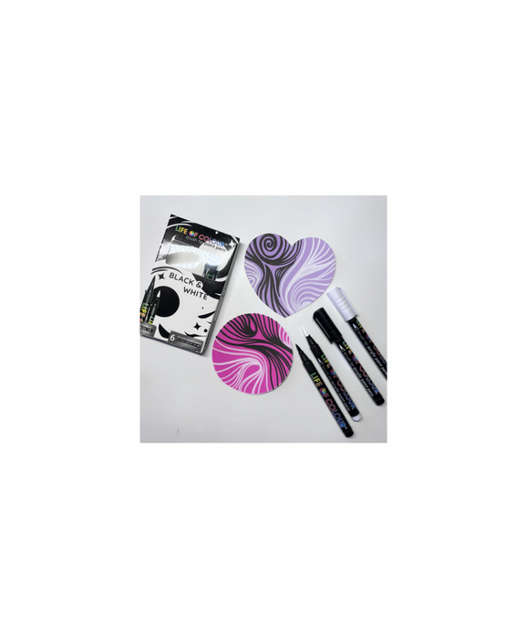 Life In Colour - New Wildflowers Acrylic Brush Pens 12pcs
