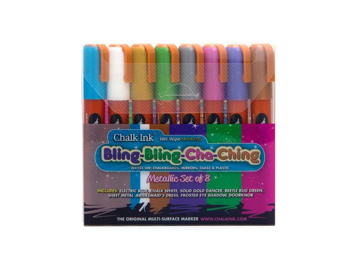 Chalk Ink - Bling Bling Cha Ching 8 Pack - 6mm