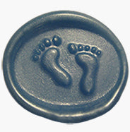 Jax Wax - Brass Seal - Footprints