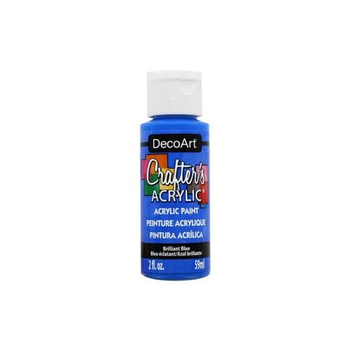 DecoArt - Crafter's Acrylic Paint - Brilliant Blue