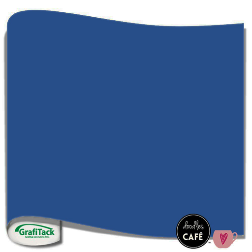 Grafitack - Vinyl Sheet GLOSS - Blue (2m x 30cm)