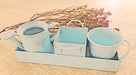 Doodles - Mini Bucket Set - Baby Blue - 3pk