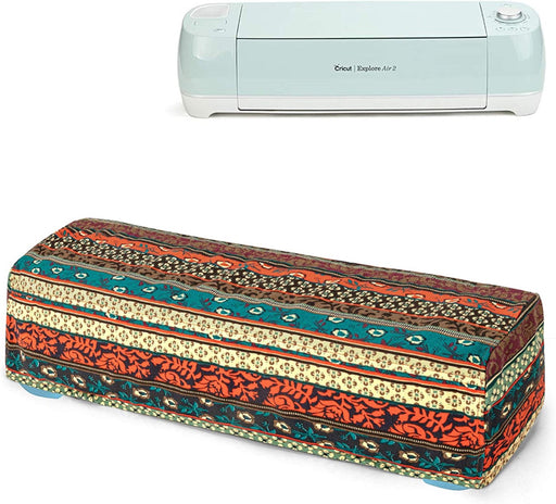 Dust Cover for Cricut Machines with Back Pockets for Accessories - Bohemian