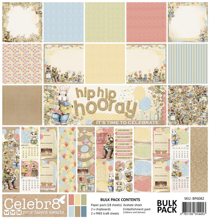 Celebr8 - Bulk Pack - Hip Hip Hooray