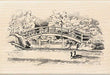 Inkadinkado - Wood Mounted Stamp - Walking Bridge