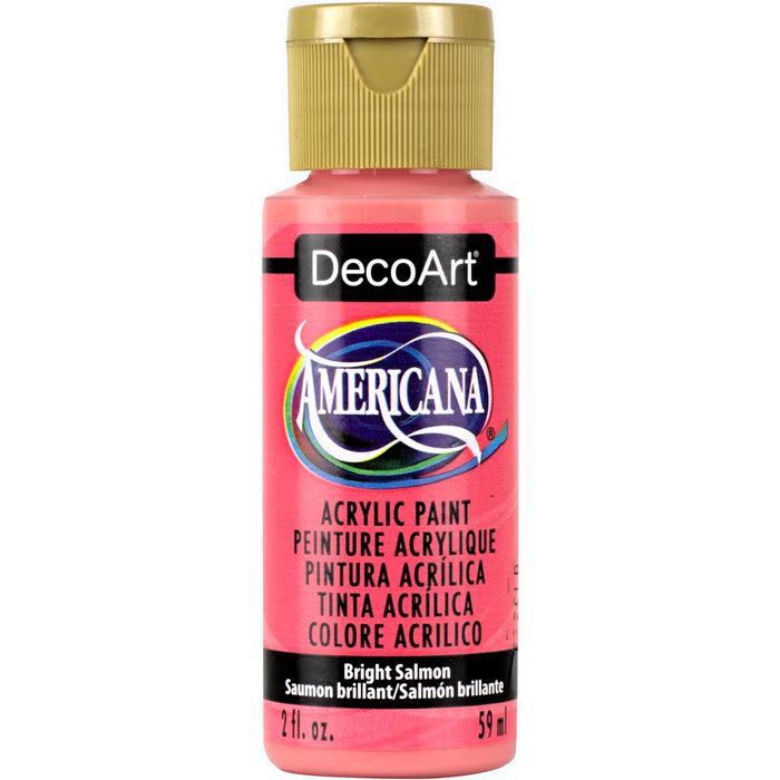 DecoArt - Americana Acrylic Paint 2oz - Bright Salmon