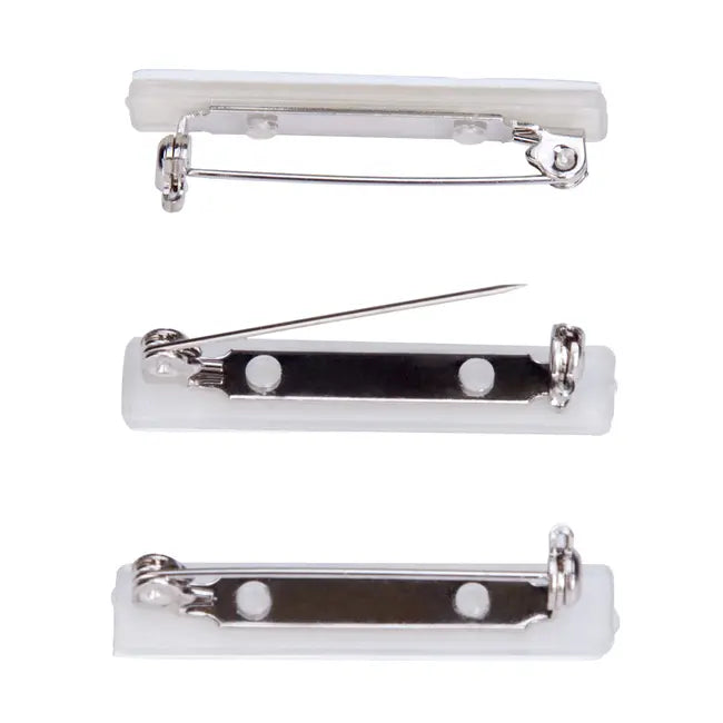 Doodles - Brooch Pin on Clear Self-Adhesive Plastic Holder - 20pc