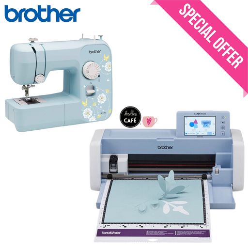 Brother - SDX1200 ScanNCut Electronic Cutter with Brother Mechanical Sewing Machine Combo