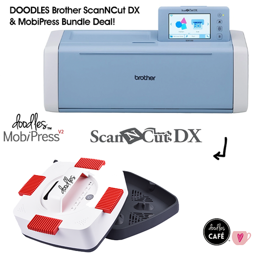 Brother - SDX1200 - ScanNCut Electronic Cutter - Mobi-Press Bundle