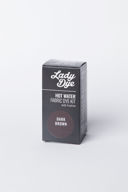 Lady Dye - Fabric Dye - Hot Water Dye - Dark Brown