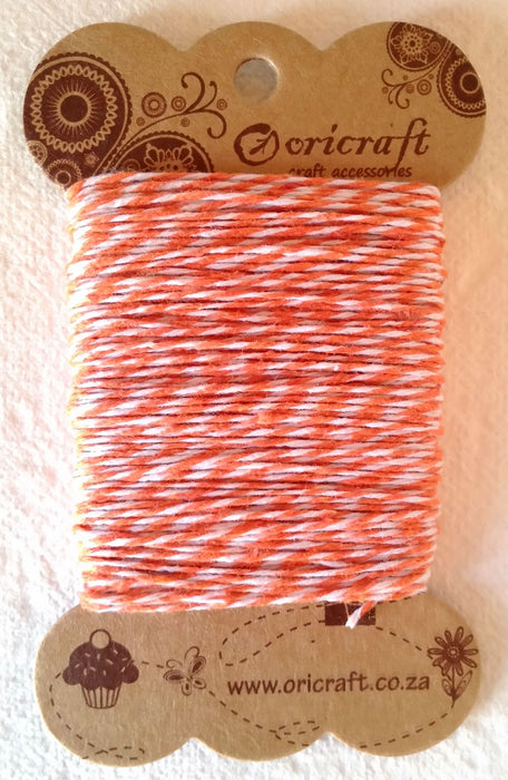 Oricraft - Baker's Twine - 12ply - Orange