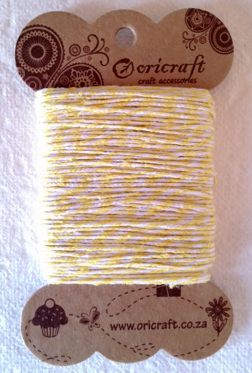 Oricraft - Baker's Twine - 4ply - Yellow