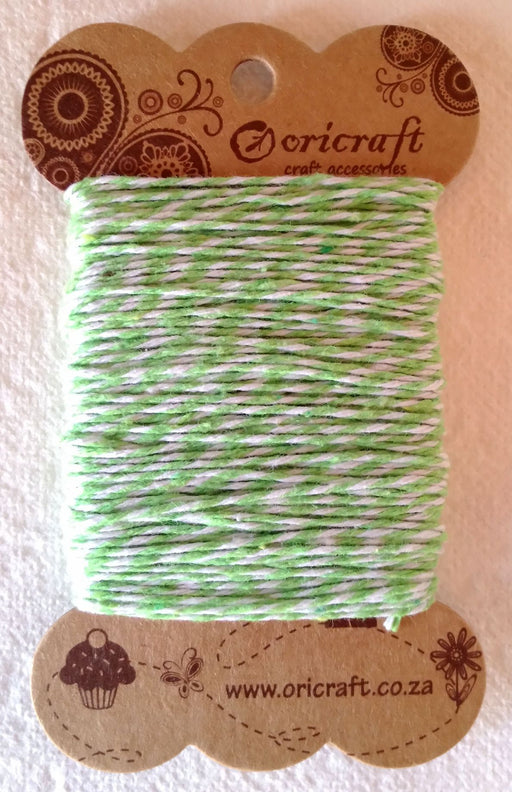 Oricraft - Baker's Twine - 4ply - Lime Green