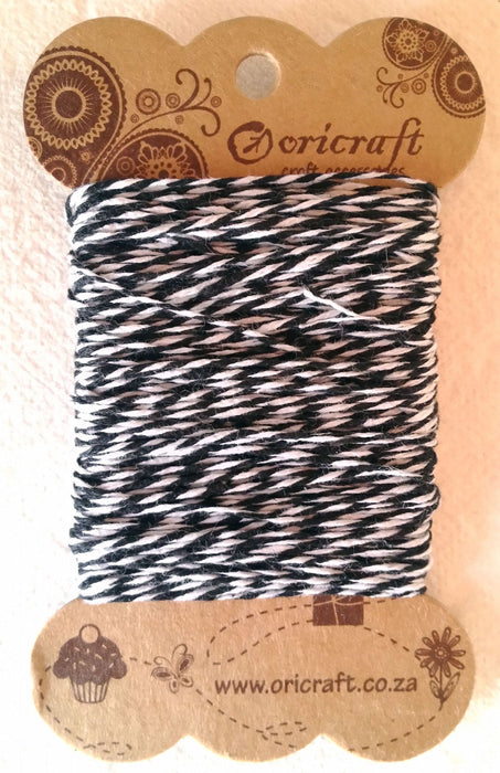 Oricraft - Baker's Twine - 12ply - Black