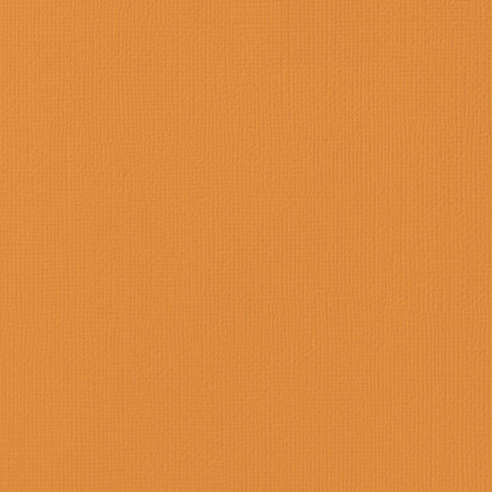 American Crafts - 12"x12" Textured Cardstock - Butterscotch (10 Sheets)