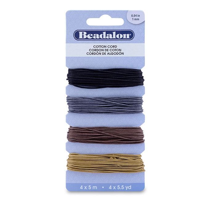 Beadalon - Cord Variety Pack, Cotton