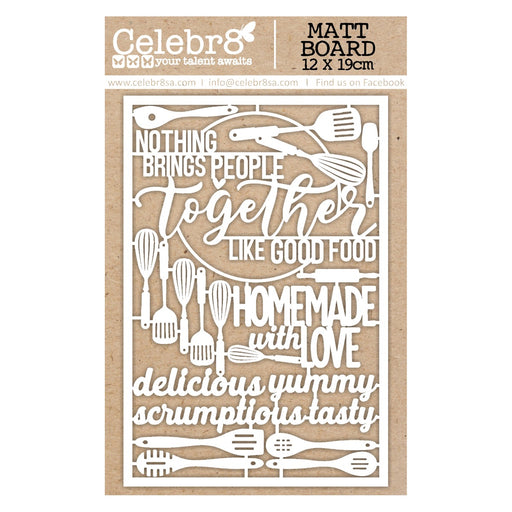 Celebr8 - Matt Board Equi Titles & Elements - Farmhouse Kitchen