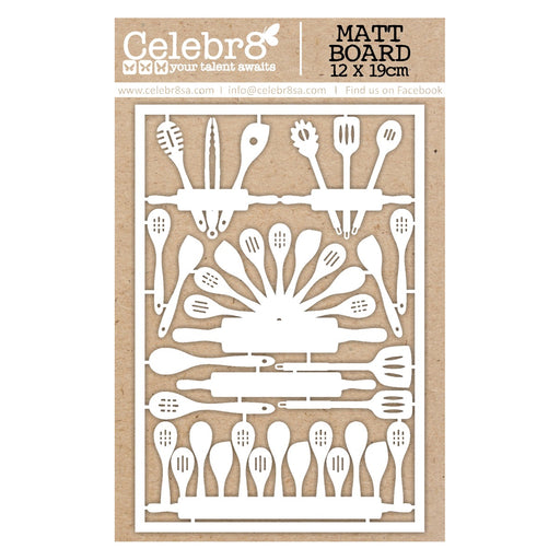 Celebr8 - Matt Board Equi - Farmhouse Kitchen Utensils