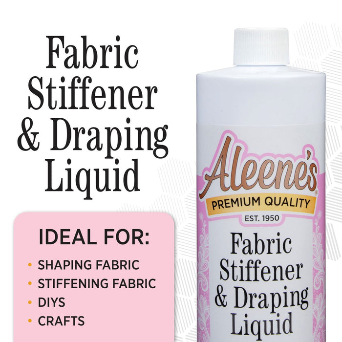 Aleene's - Fabric Stiffener & Draping Liquid-8oz
