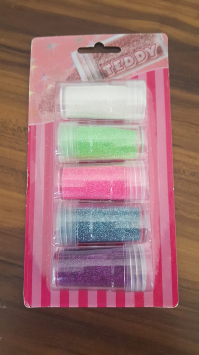 Dala - Teddy Glitter Shaker - Assorted Colours