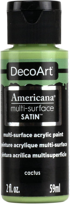 DecoArt - Multi-Surface Satin Acrylic Paint 2oz - Cactus