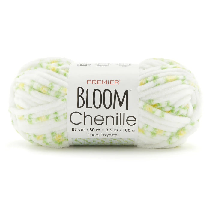 Premier Bloom Chenille Yarn-Daffodil