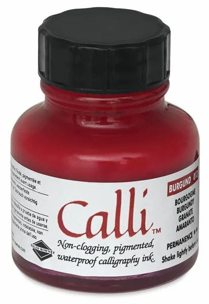 Daler Rowney - Calli Calligraphy Ink 29.5ml - Burgundy