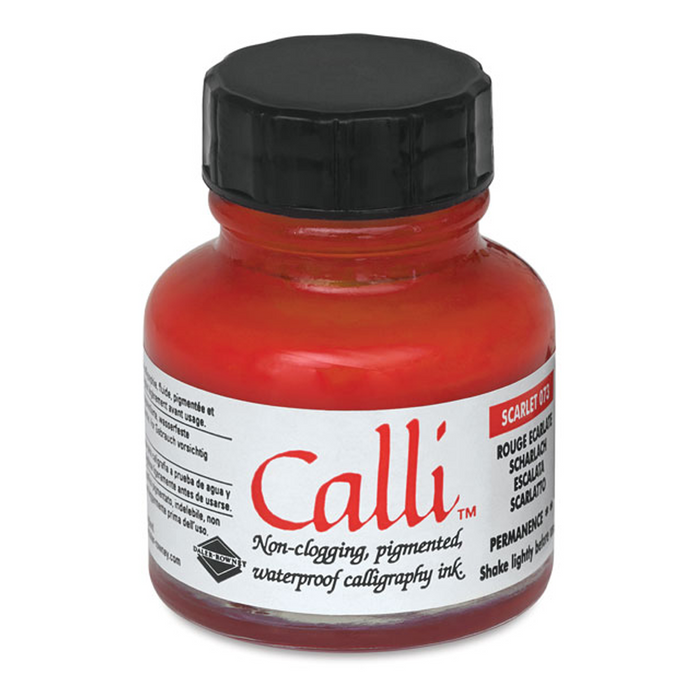 Daler Rowney - Calli Calligraphy Ink 29.5ml - Scarlet