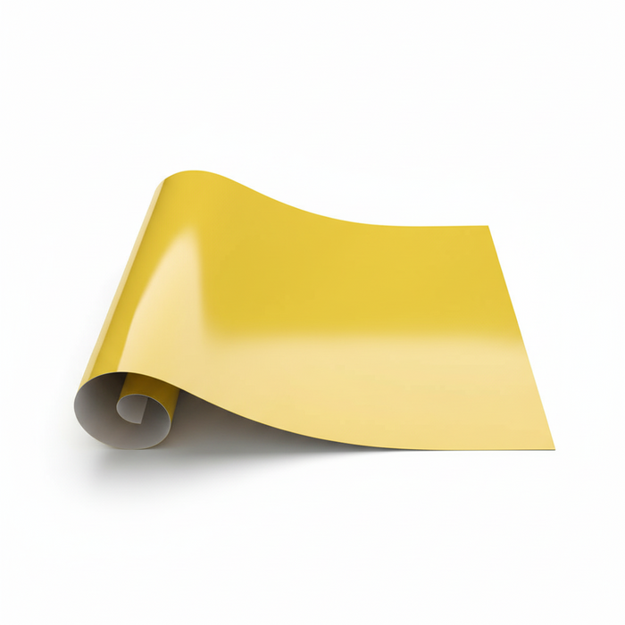 Grafitack - Adhesive Vinyl Sheet Glossy - Canary Yellow (30cm x 1M)