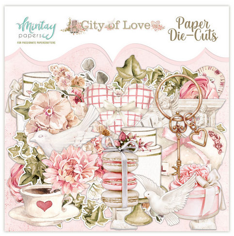 Mintay Paper - City of Love - Paper Die-Cuts