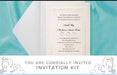 David Tutera - Invitation Kit - 25 Blank Invitations + 25 Envelopes - 12.7 cm x 17.78cm