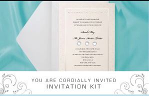 David Tutera - Invitation Kit - 25 Blank Invitations + 25 Envelopes - 12.7 cm x 17.78cm
