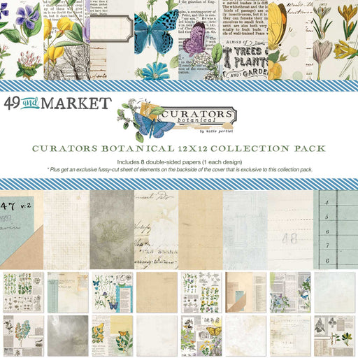 49 And Market - 12" x 12" Collection Pack - Curators Botanical